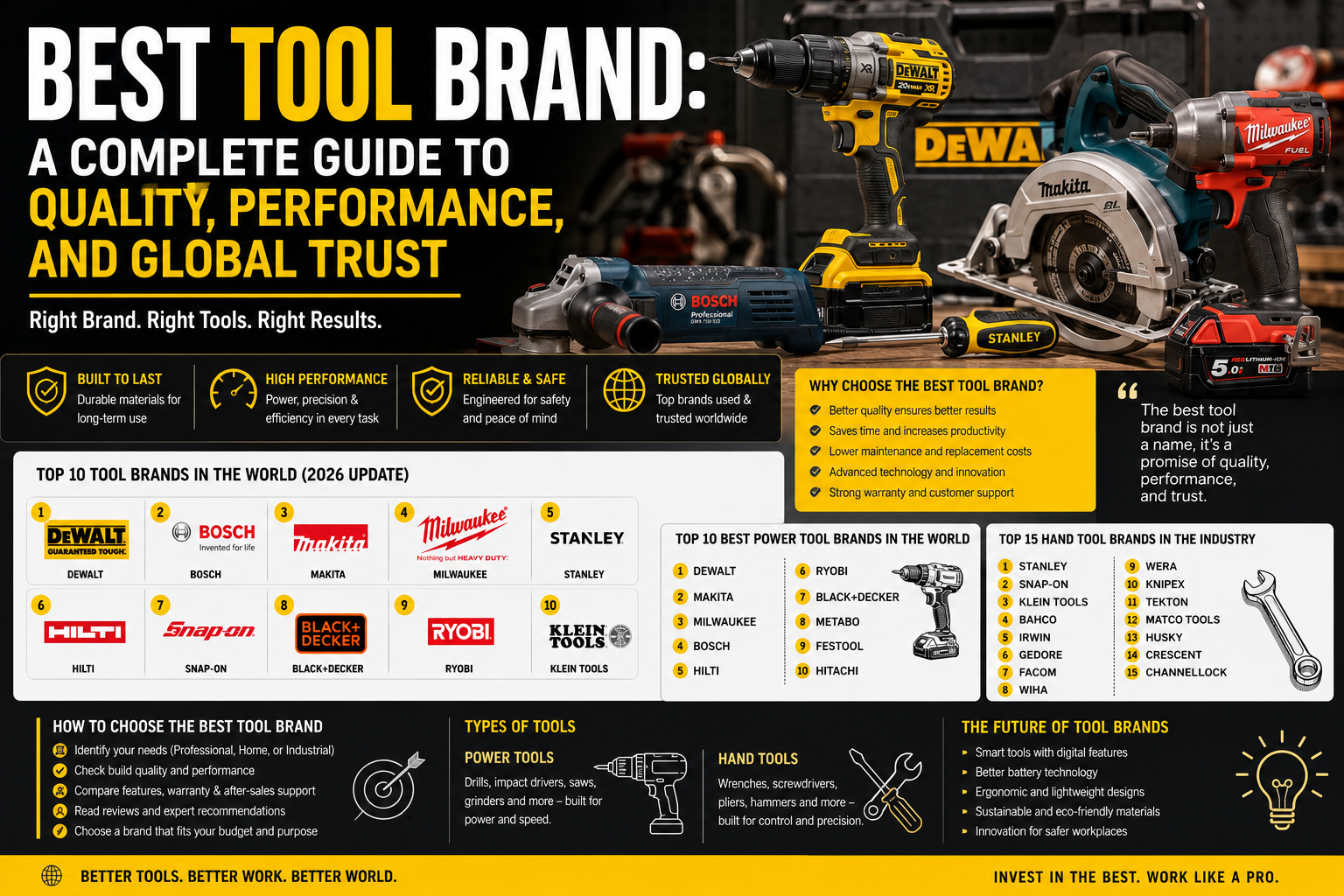 Best Tool Brand