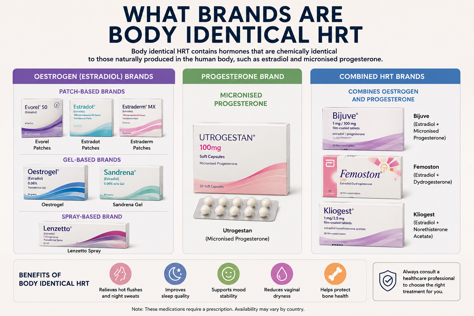 What Brands Are Body Identical HRT